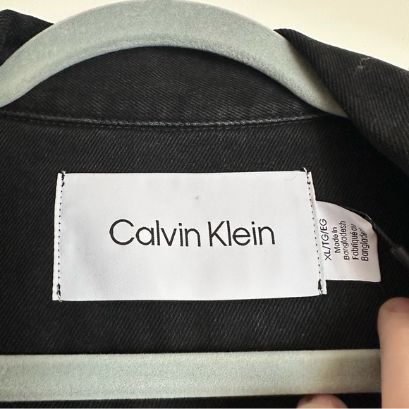 Calvin Klein Men’s Black Denim Jacket - Picture 3 of 7